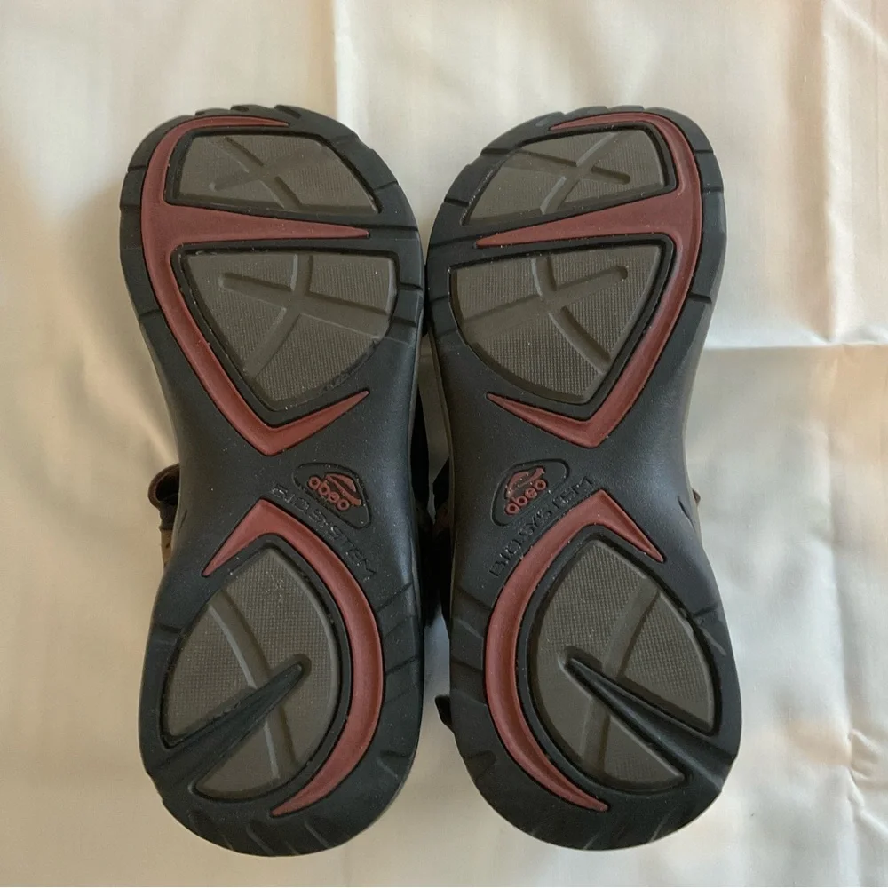 ABEO Cayucos Men’s Sandals, Size 11, Full Grain Leather